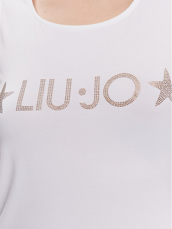 Liu Jo Beachwear Liu Jo Beachwear Топ VA3100 J5360 Білий Regular Fit