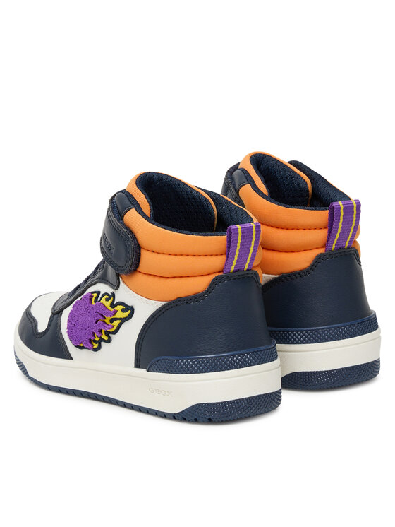 Geox Sneakersy Geox J Washiba J56LQC 054FU C0899 S Biela