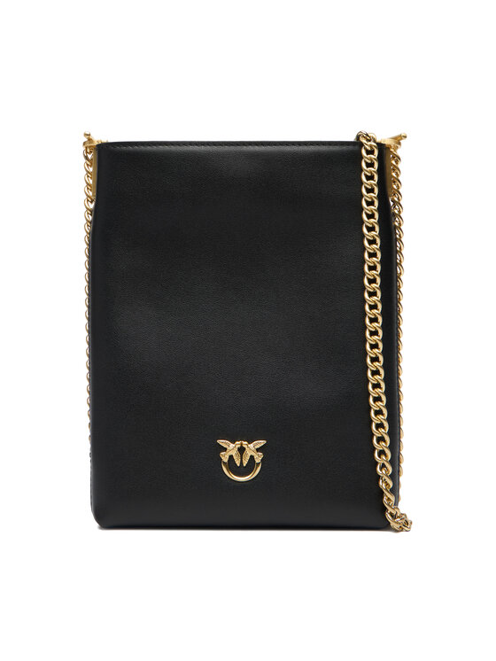 PINKO Borsetta PINKO Flat Satchel AI 25-26 PCPL 105352 A0QO Nero