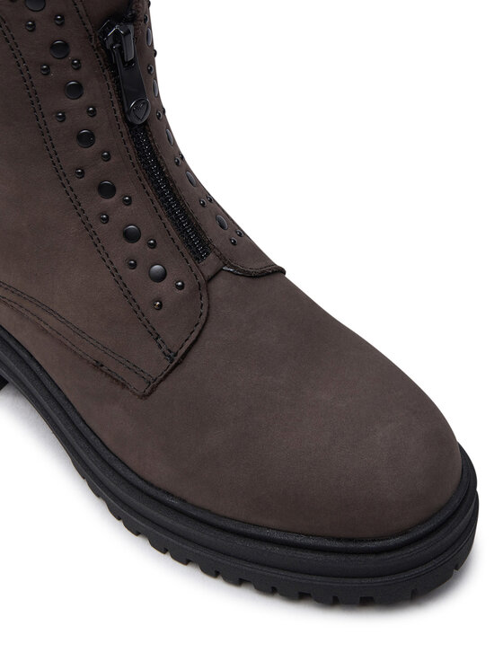 Marco Tozzi Členková obuv Marco Tozzi 2-25808-43 Sivá