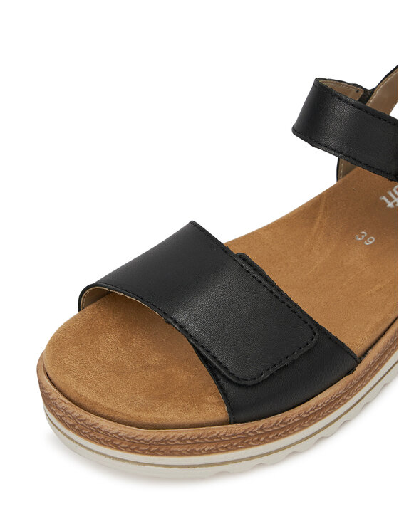 Remonte Sandále Remonte D0Q52-00 Čierna