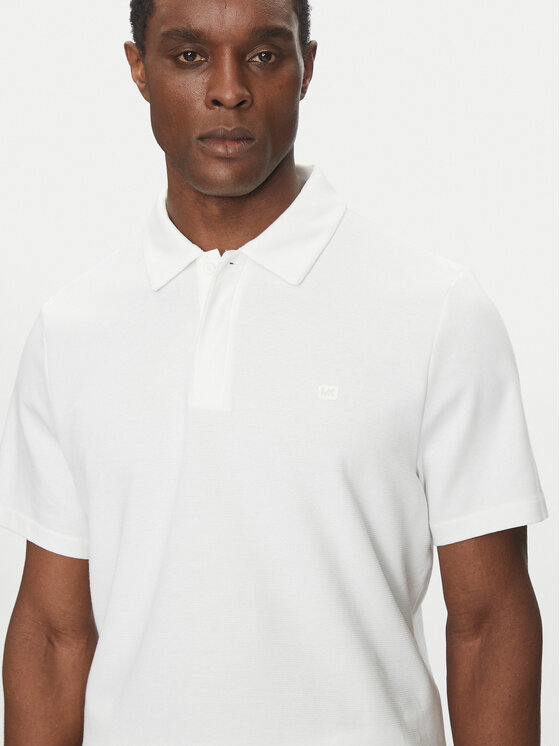 Michael Kors Michael Kors Polo majica CS552GZH5J Bela Regular Fit