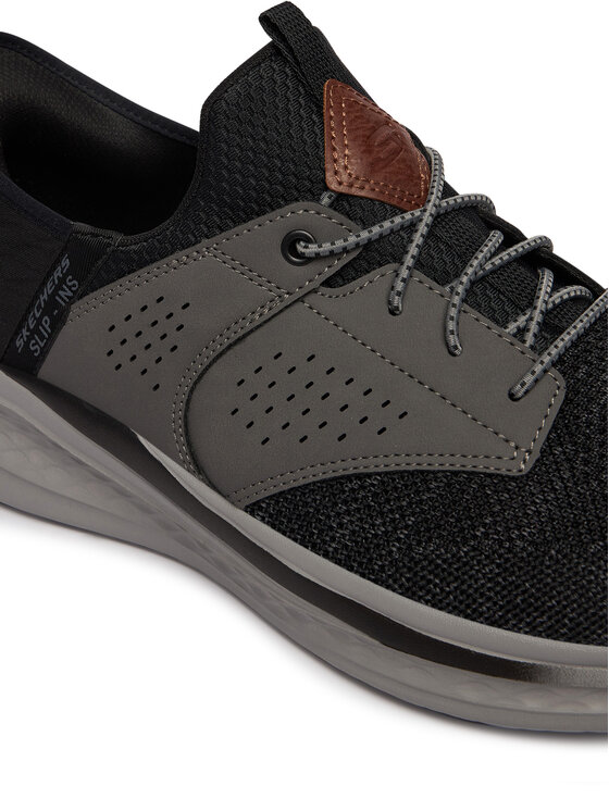 Skechers Снікерcи Skechers Slip-Ins Rf: Slade - Caster 210889/BKGY Чорний