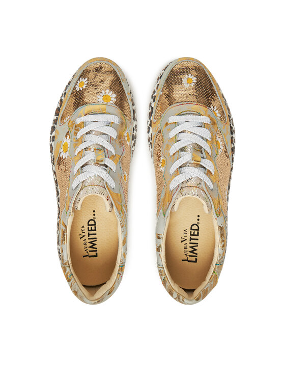 Laura Vita Sneakersy Laura Vita Nikito 52 Zlatá
