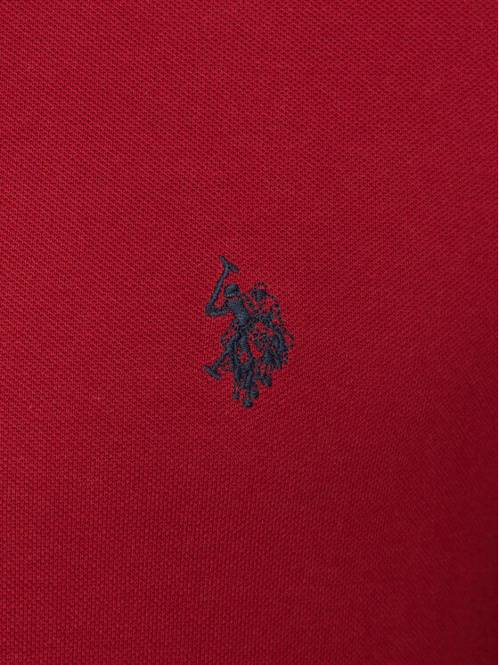 U.S. Polo Assn. U.S. Polo Assn. Polo MUP2255 Rosso Regular Fit