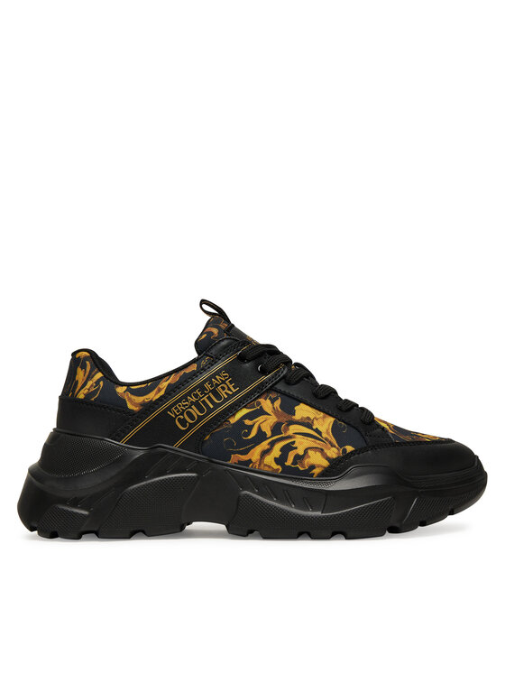 Versace Jeans Couture Снікерcи Versace Jeans Couture 79YA3SC2 ZSC85 G89 Чорний