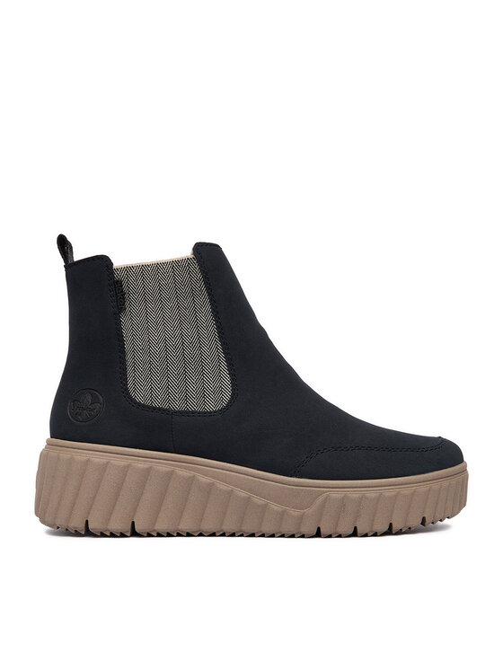 Rieker Botki Rieker CEO-N2553-14 Granatowy
