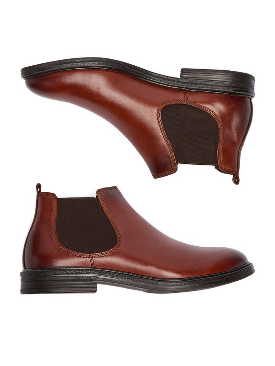 Lasocki Členková obuv s elastickým prvkom Lasocki CEO-TARVISIO-22 MI25 Hnedá