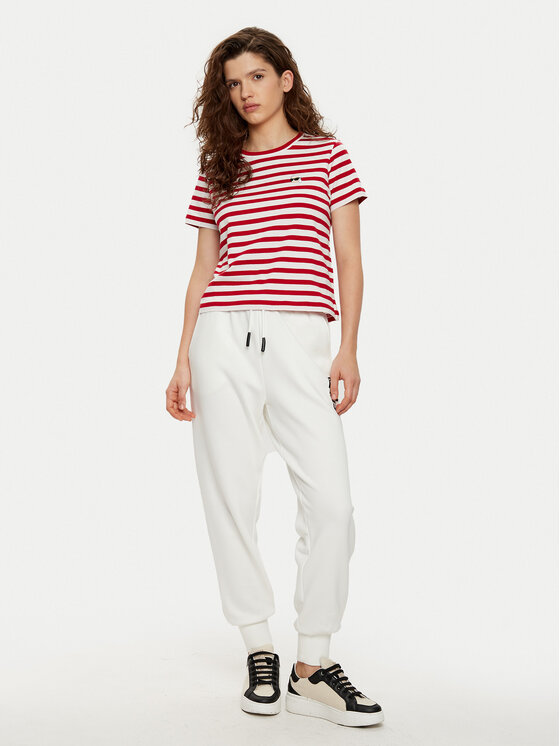 KARL LAGERFELD KARL LAGERFELD Majica A1W17099 Rdeča Regular Fit
