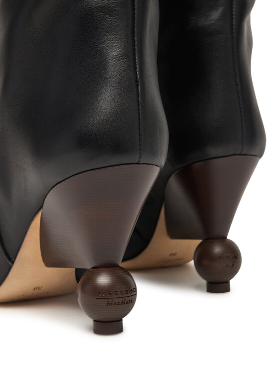 Weekend Max Mara Чоботи Weekend Max Mara Tasca 2525796075600 Чорний