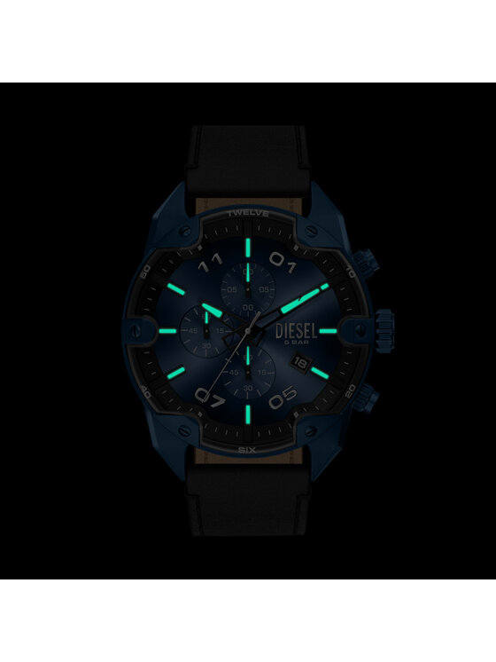 Diesel Годинник Diesel Spiked DZ4703 Чорний