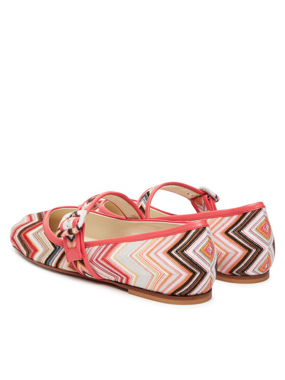 M Missoni Bailarinas M Missoni Jean MWF044_002 Rosa