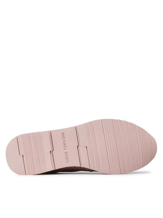MICHAEL Michael Kors Sneakersy MICHAEL Michael Kors Allie Trainer 43R2ALFS2B Růžová
