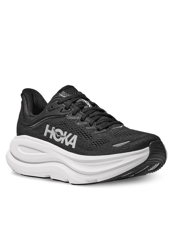 Hoka Маратонки за бягане Hoka Bondi 9 Wide 1162014 Черен