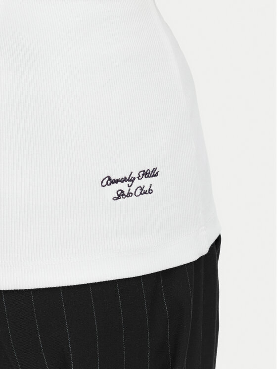 Beverly Hills Polo Club Beverly Hills Polo Club Топ P-SS26W-TK550000 Білий Regular Fit
