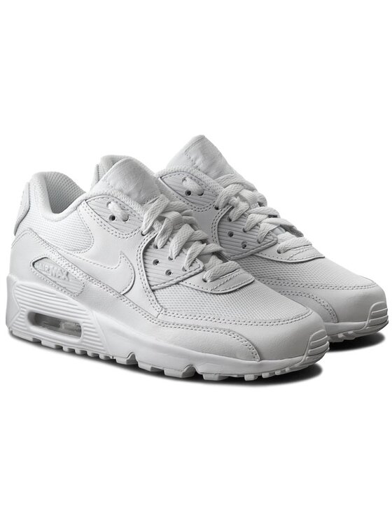 Nike Sneakers Nike Air Max 90 Mesh (GS) 833418 100 Alb