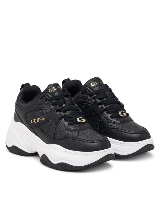 Guess Sneakersy Guess FLFHAC FAL12 Czarny