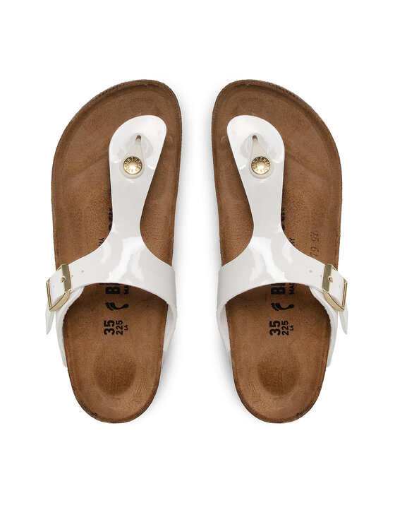 Birkenstock Σαγιονάρες Birkenstock Gizeh Bs 1005300 Λευκό