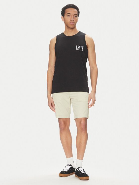 Levi's® Levi's® Tank top marškinėliai Graphic Rower A7642-0004 Juoda Regular Fit
