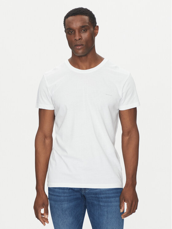 Gant Gant Conjunto de camisetas 900012008 Blanco Regular Fit