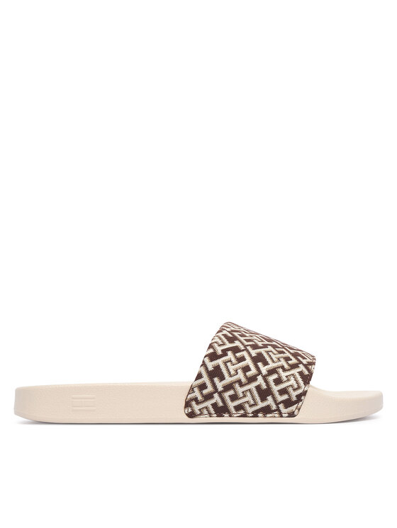Tommy Hilfiger Şlapi Tommy Hilfiger Monogram Pool Slide FW0FW09423 Maro