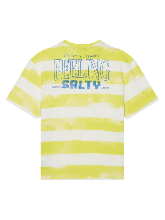 United Colors Of Benetton United Colors Of Benetton Majica 3SL3C10P5 Rumena Oversize