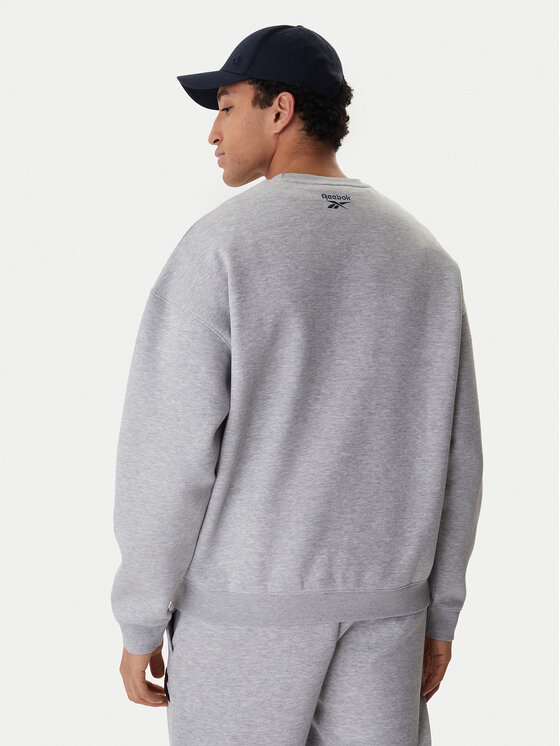 Reebok Reebok Μπλούζα Barry RK25553CCM Γκρι Relaxed Fit