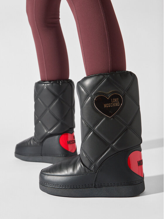 LOVE MOSCHINO Sniego batai LOVE MOSCHINO JA24172G1HIT7000 Juoda