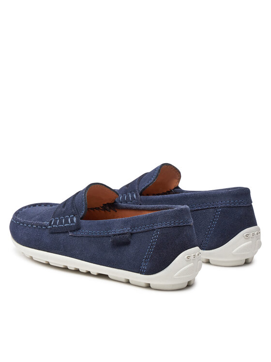 Geox Mokasíny Geox J New Fast Boy J826CA 00022 C4211 M Tmavomodrá