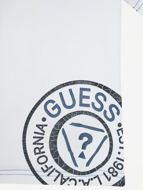 Guess Guess T-shirt N5RI15 K8HM4 Bianco Regular Fit