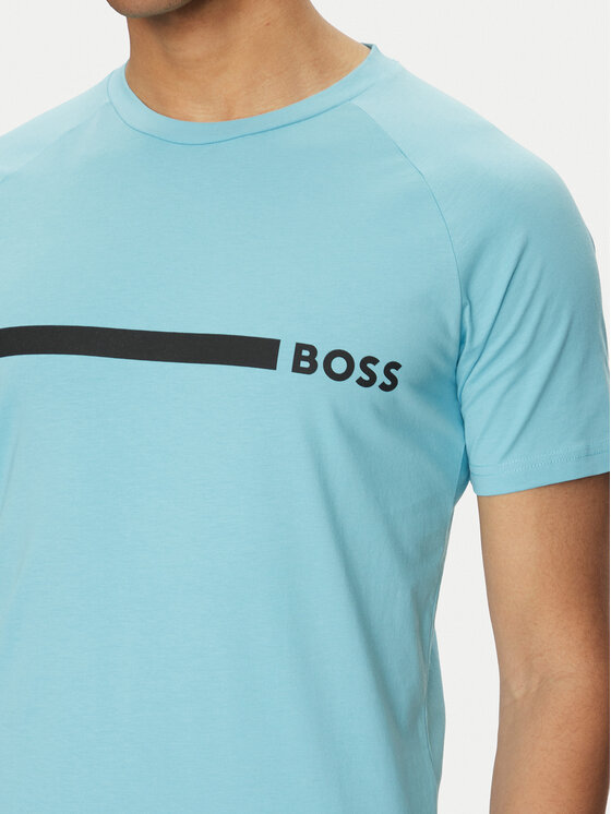 BOSS BOSS Футболка 50517970 Голубий Slim Fit