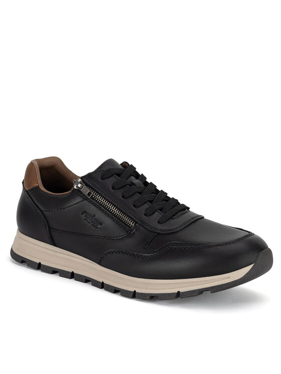 Rieker Sneakersy Rieker B0504-00 Czarny