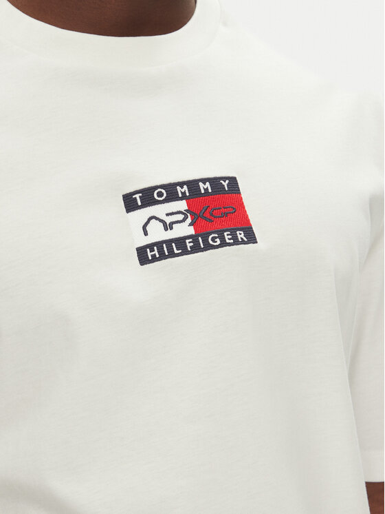 Tommy Hilfiger Tommy Hilfiger T-shirt F1 Movie MW0MW41391 Bianco Regular Fit