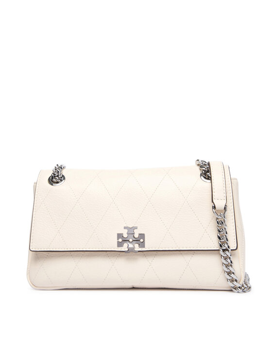 Tory Burch Сумка Tory Burch Charlie Quilted 185829 Кремовий