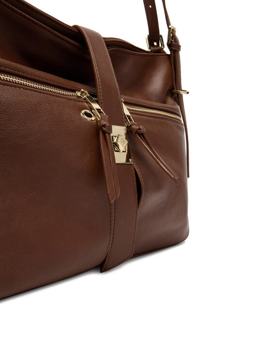 GINO ROSSI Kabelka Gino Rossi CEO-AIDA-RX8858 Hnedá