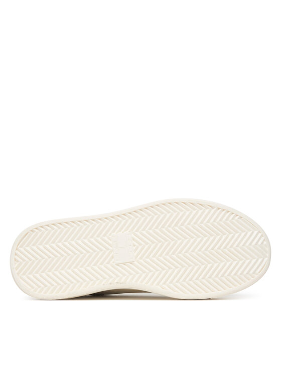 Tommy Jeans Superge Tommy Jeans Tjw Flatform Sneaker Ltr EN0EN02964 Écru