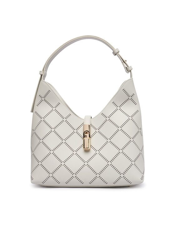 Furla Kabelka Furla Goccia M WB01499 BX3947 KH 1704S Bílá
