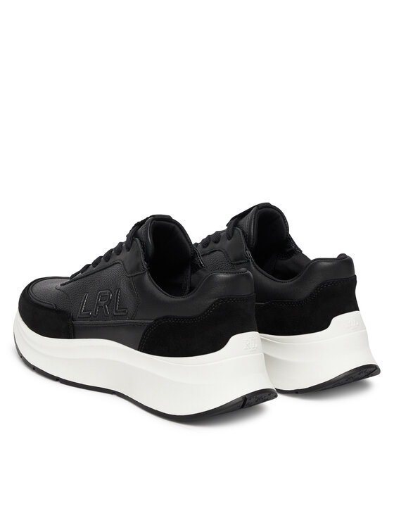 LAUREN RALPH LAUREN Snīkeri LAUREN RALPH LAUREN 802974376002 Melns