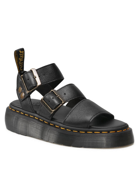 Dr. Martens Босоніжки Dr. Martens Gryphon Quad 25720001 Чорний