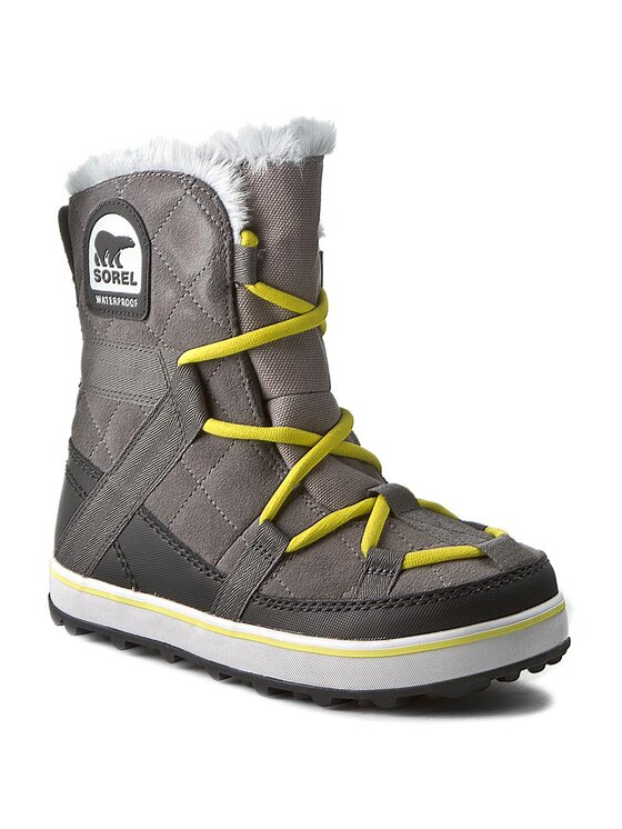 Sorel Škornji za sneg Sorel Glacy Explorer Shortie NL 2079-052 Siva