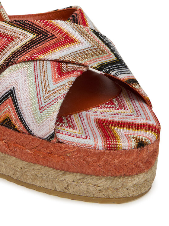M Missoni Еспадрильї M Missoni Carmen MWB011_002 Оранжевий