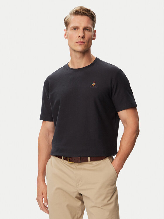 Beverly Hills Polo Club Beverly Hills Polo Club Футболка P-SS26M-TS0002 Cиній Regular Fit
