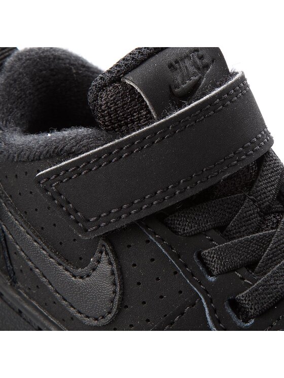 Nike Sneakersy Nike Court Borough Low (TDV) 870029 001 Čierna