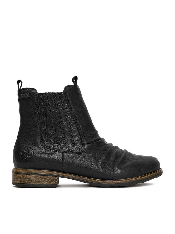 Rieker Polokozačky Rieker 74855-00 Černá