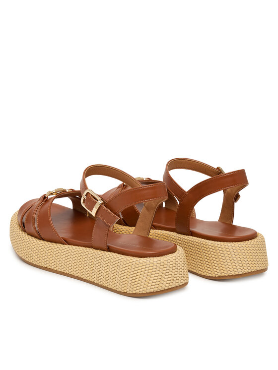 Tommy Hilfiger Σανδάλια Tommy Hilfiger T3A2-34293-0326 Καφέ