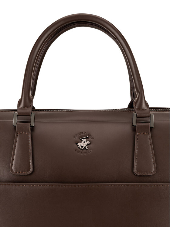 Beverly Hills Polo Club Чанта за лаптоп Beverly Hills Polo Club CWBEO-BHPC-L-016-07. Тъмнокафяв