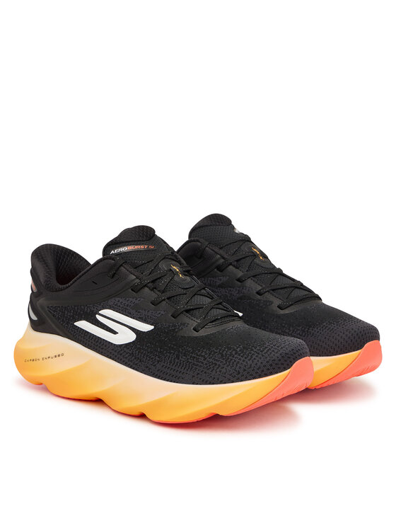 Skechers Scarpe running Skechers Slip-ins: Aero Burst 246215/BKOR Nero