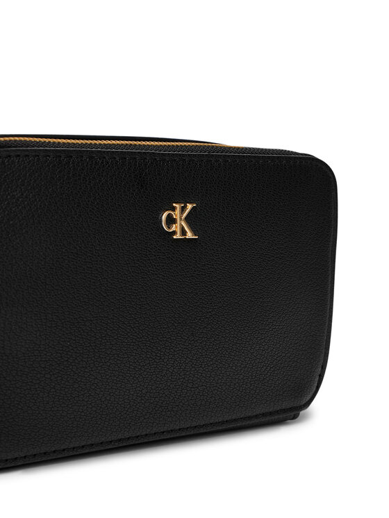 Calvin Klein Jeans Geantă Calvin Klein Jeans Minimal Mono Camera Bag LV04K1086G Negru