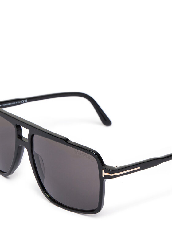 Tom Ford Сонцезахисні окуляри Tom Ford Kemp FT1177 01A Чорний