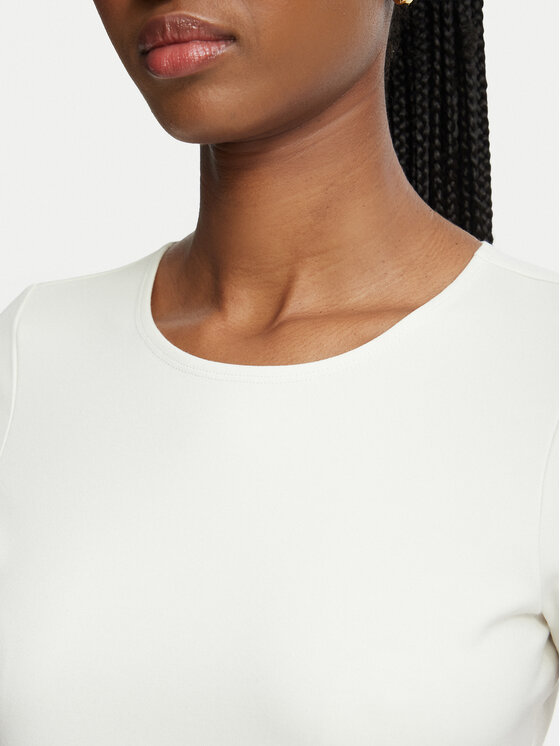 Calvin Klein Calvin Klein Camiseta LV044J208G Crema Regular Fit
